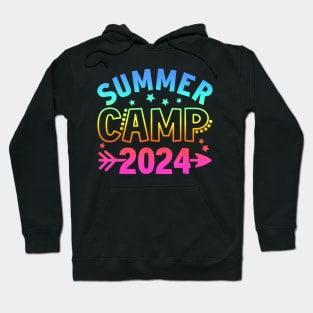Summer Camp 2024 Summer Vacation Family Group Hoodie